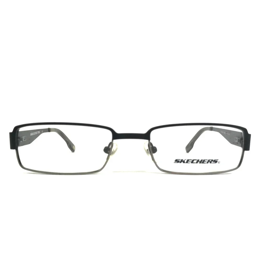 Skechers Eyeglasses Frames SK3060 MBLK Matte Black Rectangle Wire Rim 50-18-140